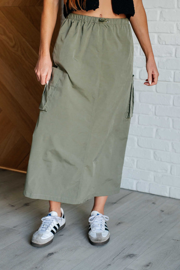 Explain It Away Cargo Skirt Bottoms   