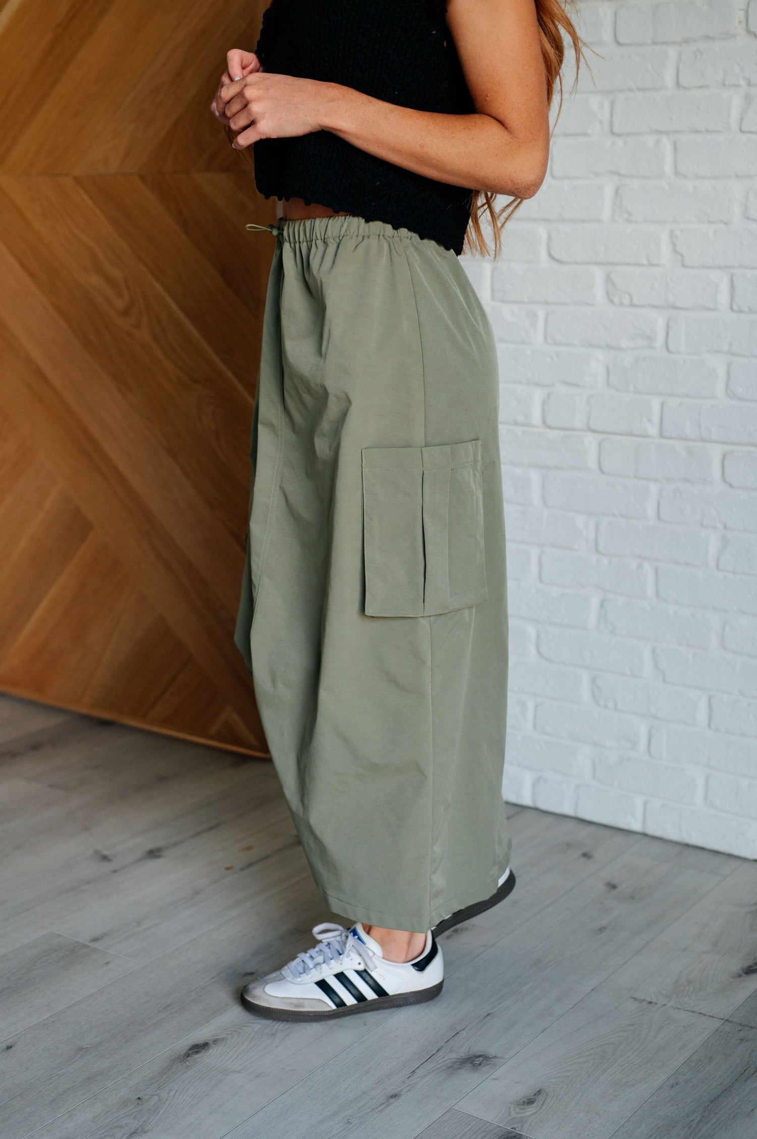 Explain It Away Cargo Skirt Bottoms   