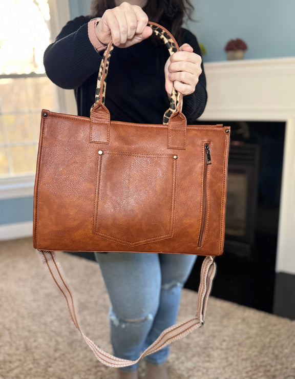 The Arizona Tote With Animal Print