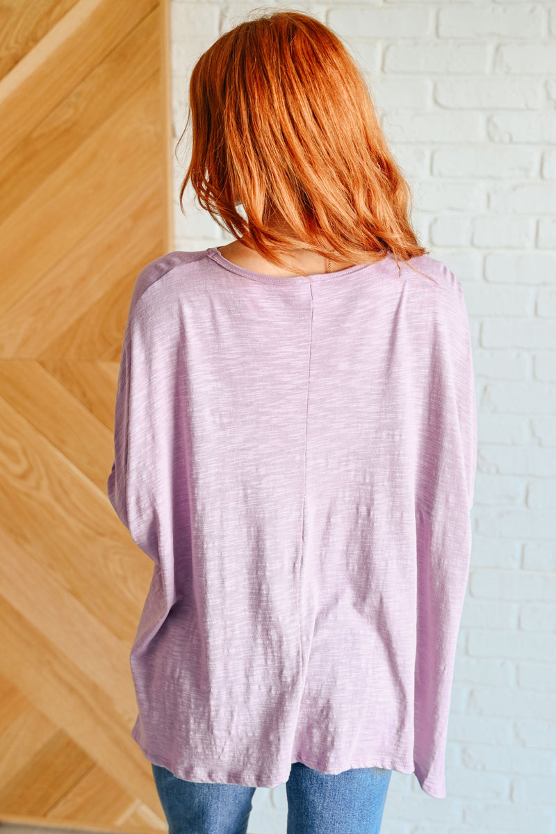 Face It Together Step Hem Pullover Womens Tops   