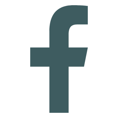 Teal Facebook Logo | Three Mad Hatters Mercantile | Jackson, MS