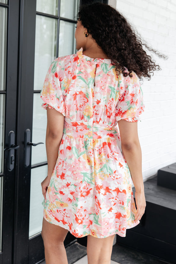 Fancy Free Floral Dress Womens Dresses   