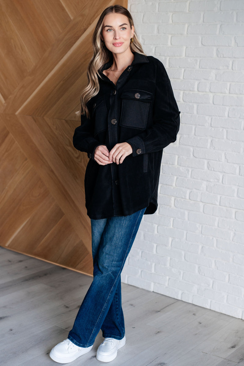 Fantastic in Fleece Jacket in Black Layers   