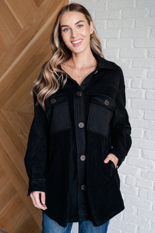 Fantastic in Fleece Jacket in Black Layers   