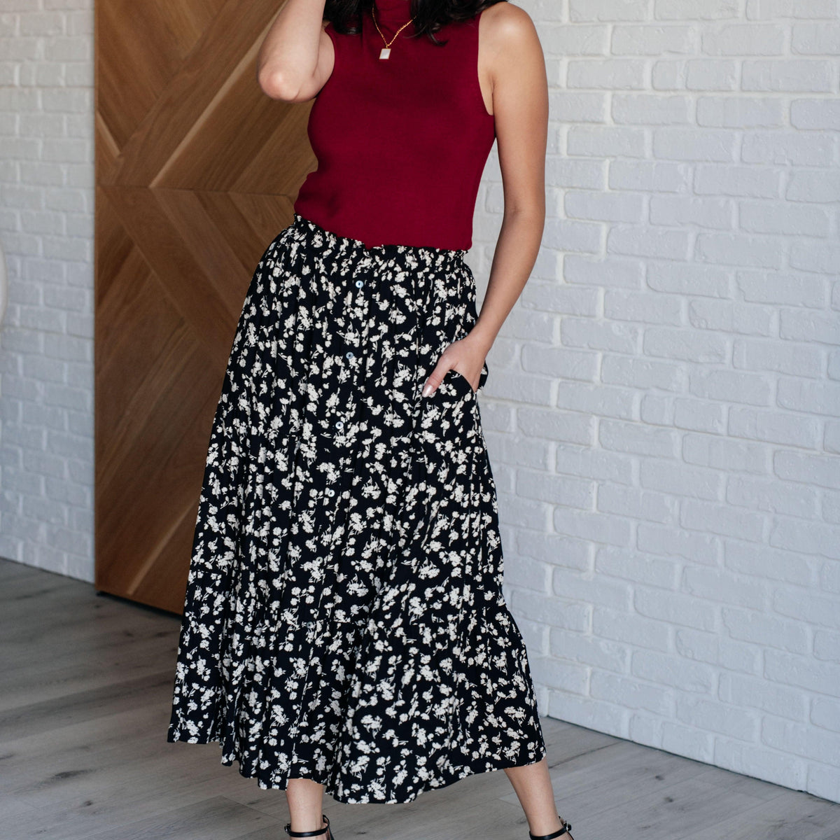 No Excuses Mock Neck Tank - Three Mad Hatters Mercantile 