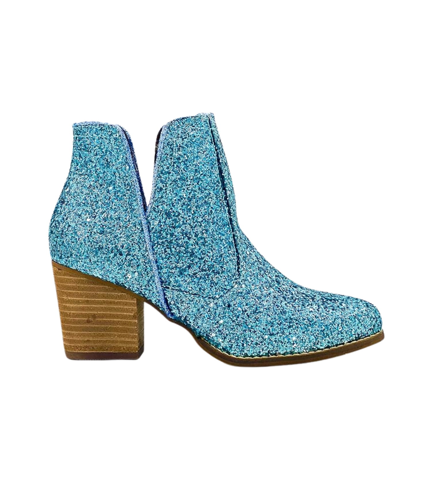 Fiera Booties in Blue Shoes   