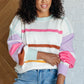 Flawless Features Striped Sweater Womens Tops   