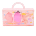 Flawless Finish Makeup Sponge Set in Pink