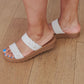 Follow Me Beige Sandals Womans Sandals   