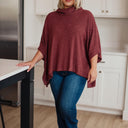 Forgive Me Cowl Neck Poncho