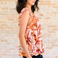 Francesca Embroidered Top in Rust Womens Tops   