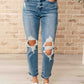 Frankie High Waist Distressed Boyfriend Jeans Womens Boyfriend Jeans   