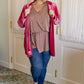 Dazzlingly Draped V-Neck Blouse Womens Blouses   