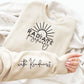 Radiate Positivity Graphic Sweatshirt in Three Colors Graphic Sweatshirt