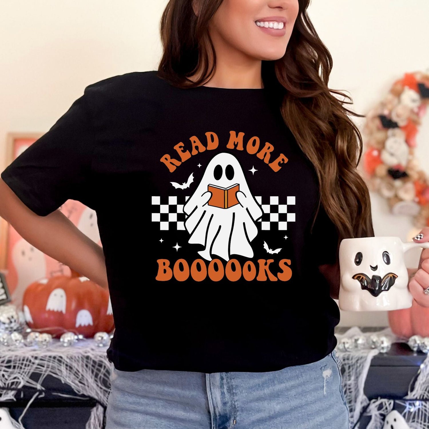 Read More Booooks Graphic Tee Womens   