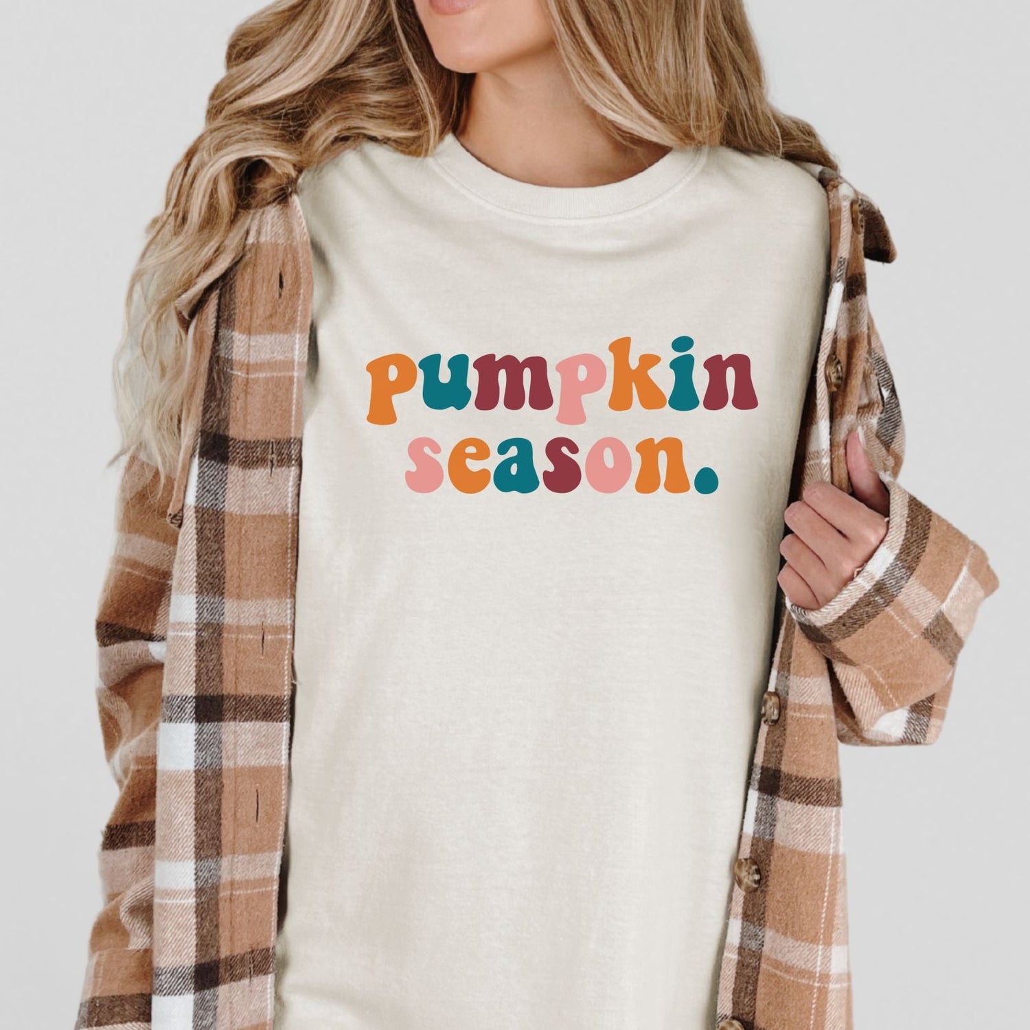 Pumpkin Season Graphic Tee Womens   