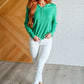 Greensleeves Waffle Knit Henley Womens Tops   