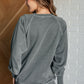 Hands Down Favorite Sweatshirt in Ash Jade Womens Sweatshirt   