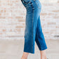 Hayes High Rise Wide Leg Crop Jeans Womens Cropped Jeans   