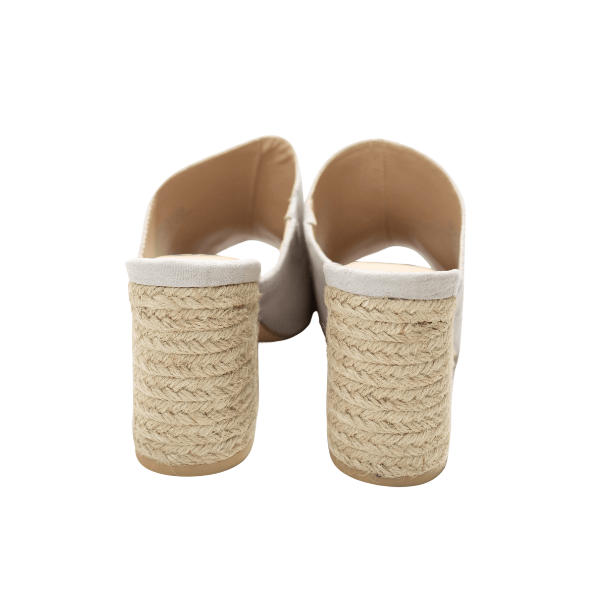 Helena Heeled Sandal in Ice Suede - Three Mad Hatters Mercantile 