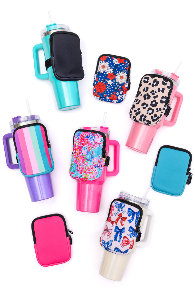 Tumbler Zip Pouch Sets in Assorted Colors Accessories   