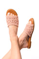 Hey Beach Sandals in Pink womens Shoes   