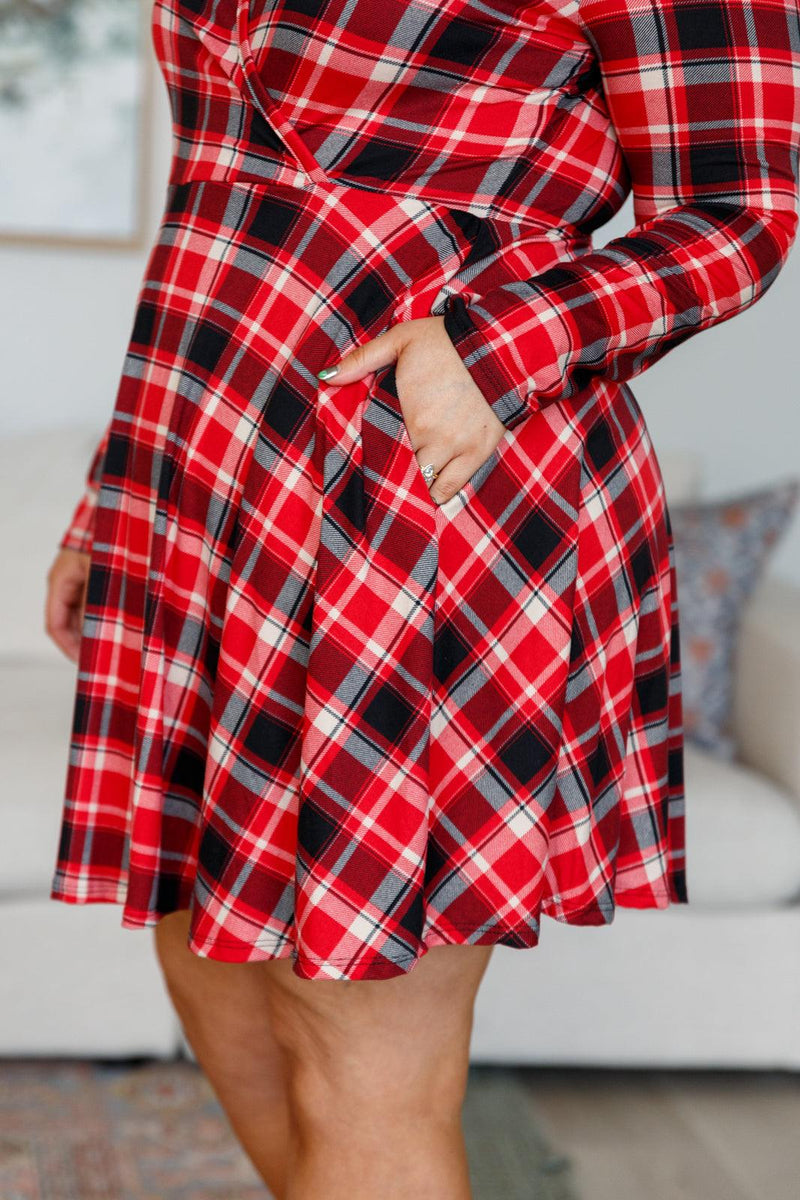 Highland Long Sleeve Skort Dress - Three Mad Hatters Mercantile 