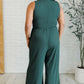 Hilary Wide Leg Jumpsuit in Green Jumpsuits & Rompers   