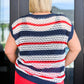 Home of the Brave Dolman Sleeve Top Womens Tops   