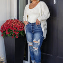 How's It Going Open Front Cardigan