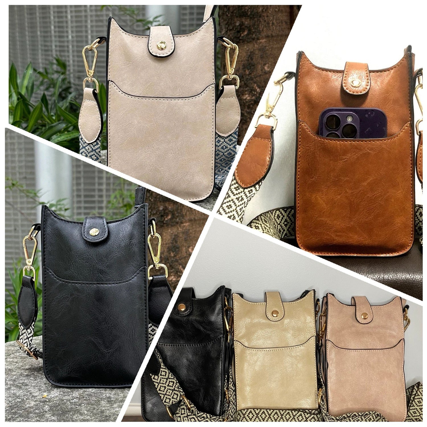 The Ava Slim Crossbody & Phone Bag    