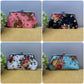 Floral Clamshell Coin Purse Wallet    