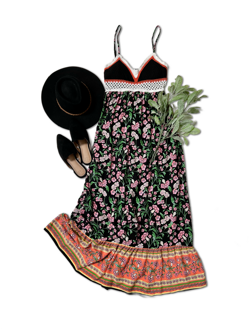 Vacation Ready Floral Maxi Dress Womens Maxi Dress