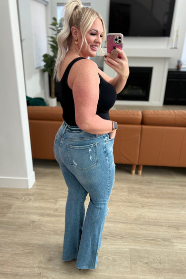 Judy Blue-Kiana High Rise Destroy Flare