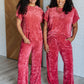 I Thought So Velour Set Womens Matching Sets   