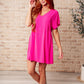 I Wanna Be Like You Dress In Fuchsia Womens Dresses   