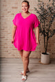 I Wanna Be Like You Dress In Fuchsia Womens Dresses   