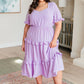 In My Carefree Era Tiered Ruffled Dress Womens Dresses   