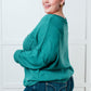 In Stitches Drop Shoulder Sweater Tops