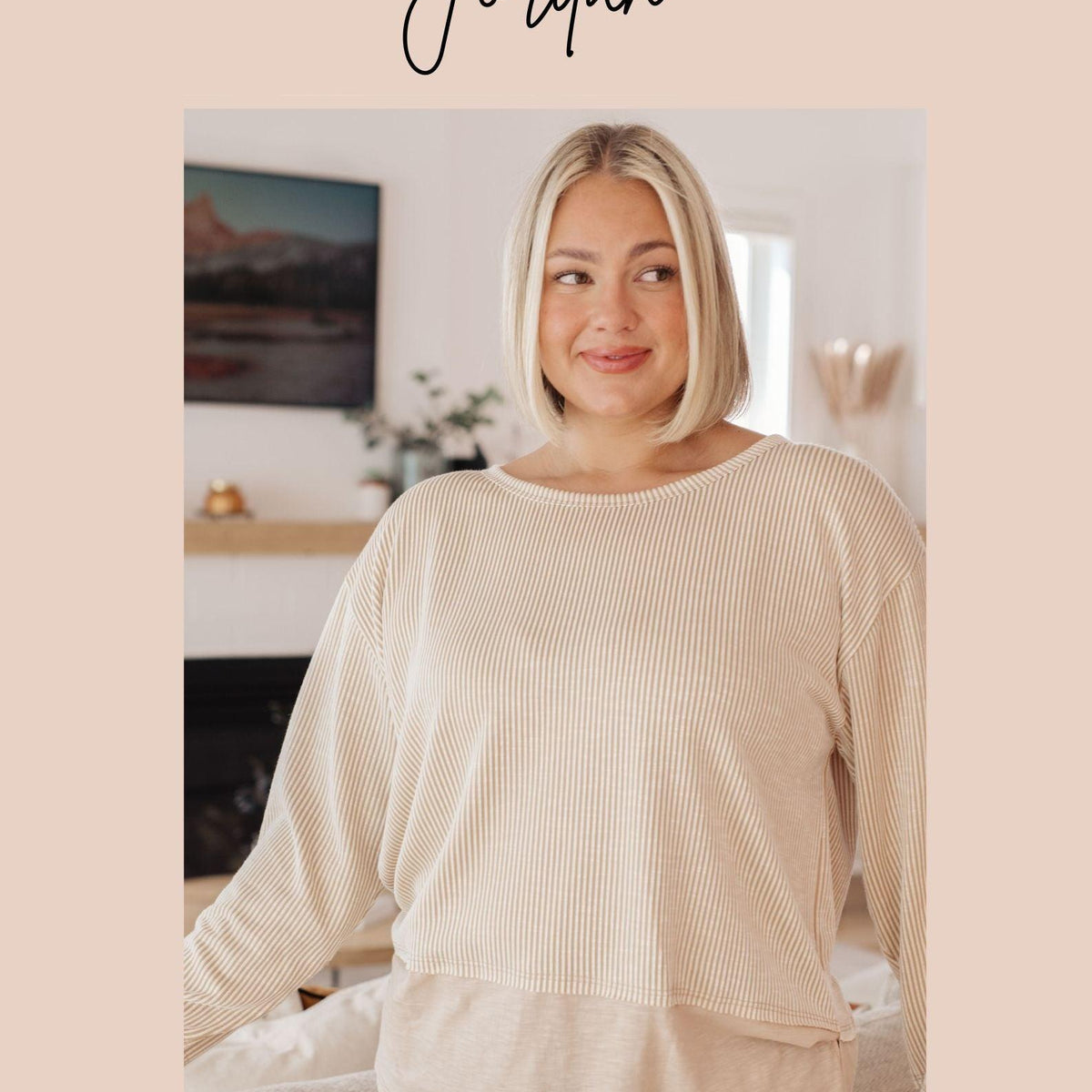 All I See Is You Loose Knit Top - Three Mad Hatters Mercantile 