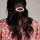 Jumbo Oval Hair Clips Set of 5 Accessories   