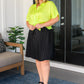 Just a Flirt Pleated Skirt in Black Womens Bottoms   