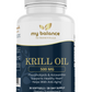 Krill Oil "A Rich Source of Omega-3 Fatty Acids" Vitamins   