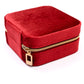 Kept and Carried Velvet Jewelry Box in Red Accessories