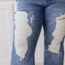 Judy Blue-Kiana High Rise Destroy Flare