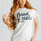 Kick Rocks Cowboy Boot Graphic Tee Tops   