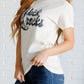 Kick Rocks Cowboy Boot Graphic Tee Tops   