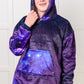 Kids Oversized Hoodie Blanket in Starry Sky Layers