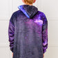 Kids Oversized Hoodie Blanket in Starry Sky Layers