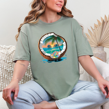 Tropical Coconut T-Shirt